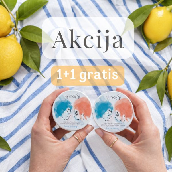 GlinaSi glinena deodorantska krema Fresh Strong