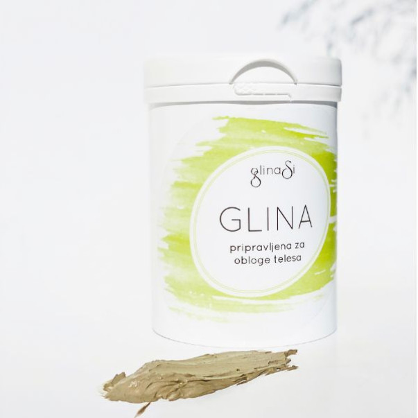 GlinaSi Pripravljena glina za obloge telesa