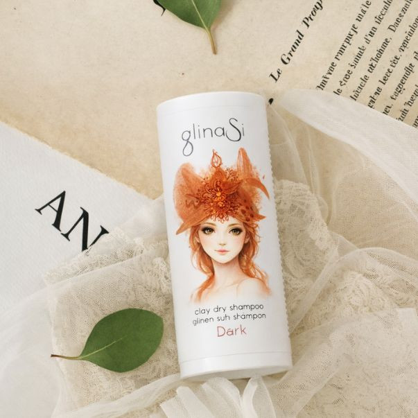 GlinaSi Glineni suhi šampon Dark