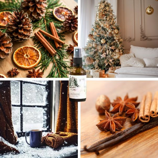 Praznični sprej za prostor iz gline Winter Magic